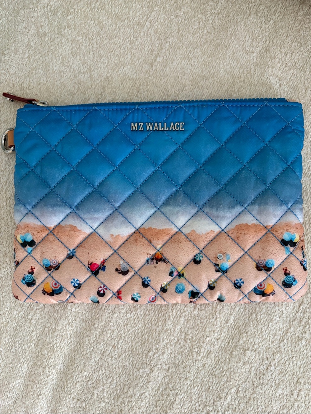 MZ Wallace Exclusive Metro Pouch Beach Scene